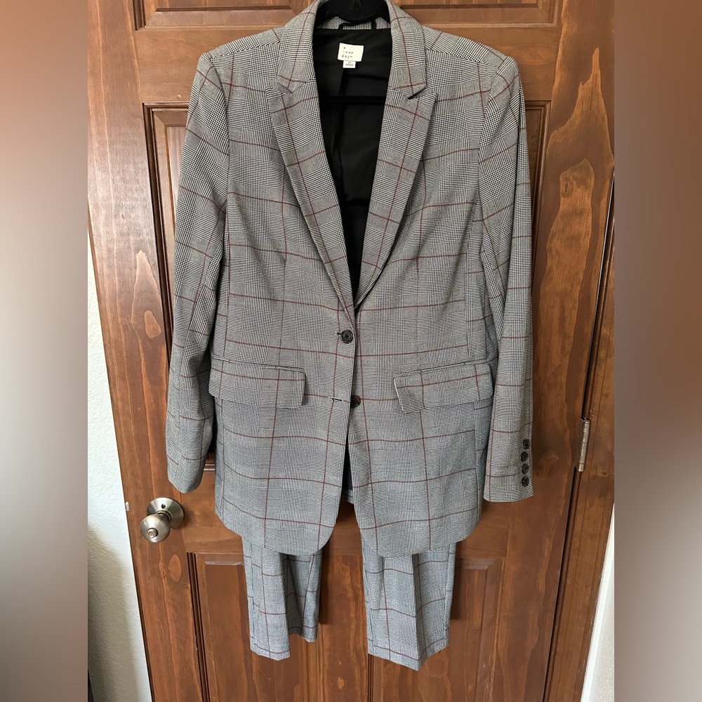 Plaid suit